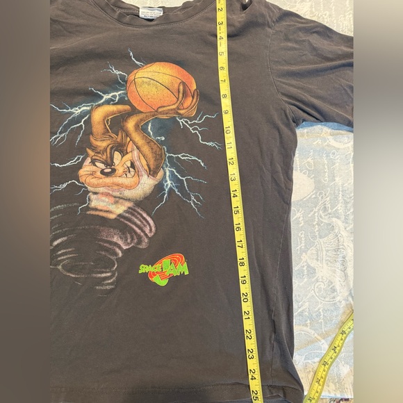 Space jams Looney Tunes T-Shirt with Taz Graphic - Picture 7 of 9